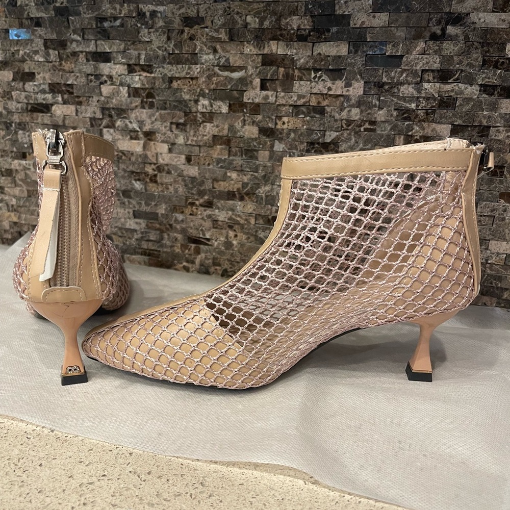 Fishnet Heels